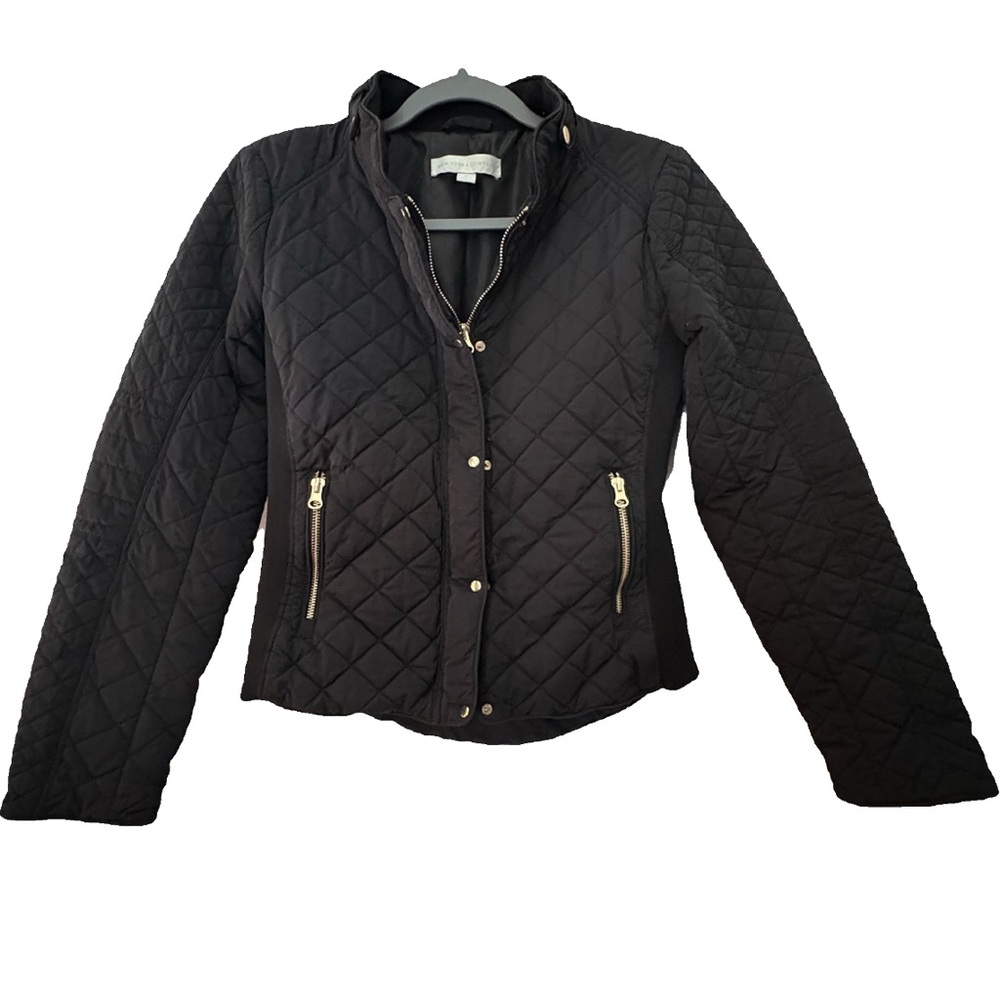New York & Company Black Quilted Puffer Jacket Women’s size XS